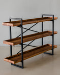 Load image into Gallery viewer, Labyrinth Bookshelf in Teak