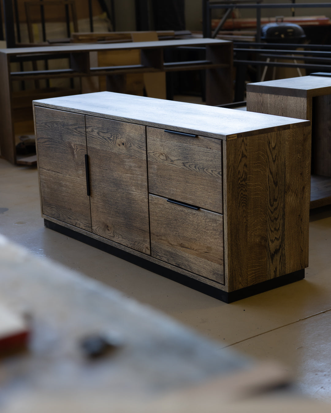 Bark & Steel Credenza