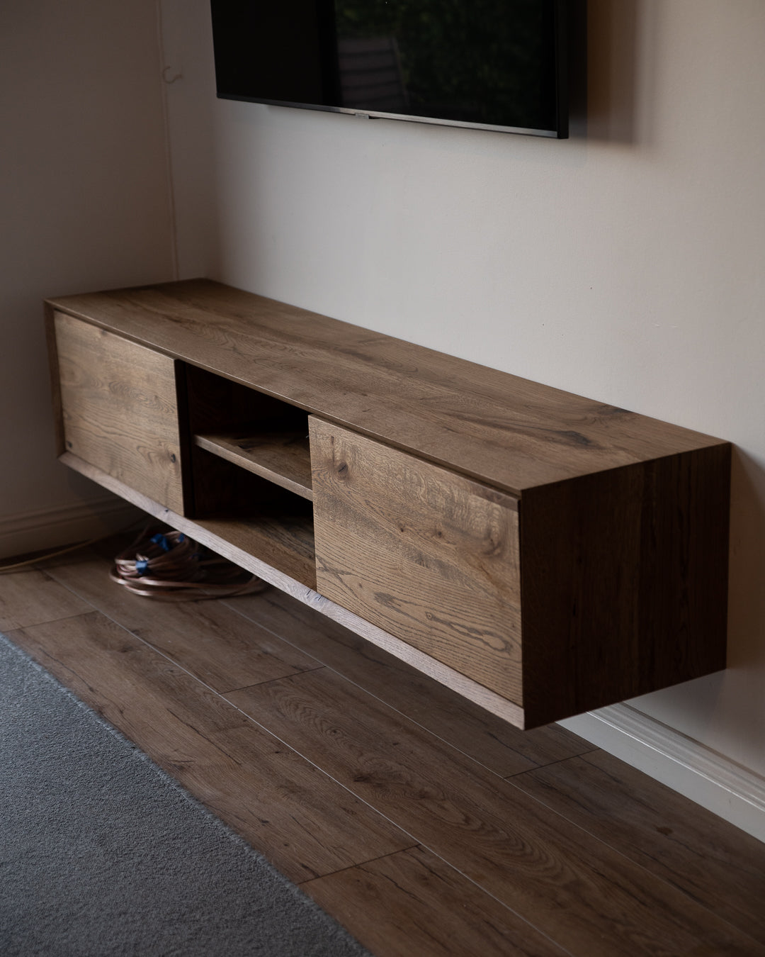 Perringa Rock-Perring TV Unit – Bark & Steel