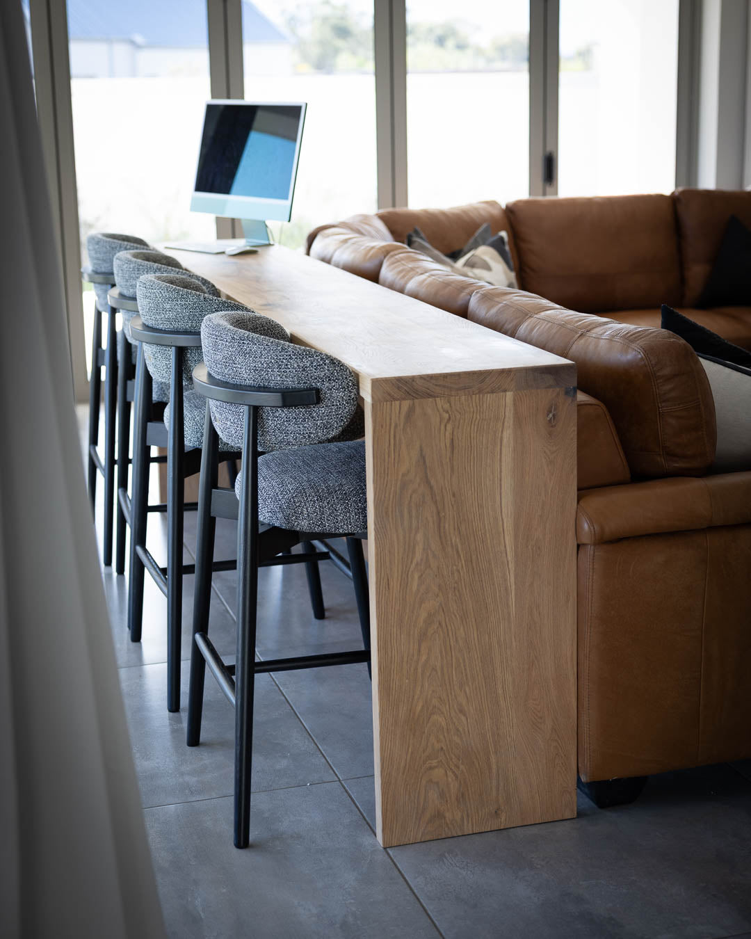 Behind the Couch Console