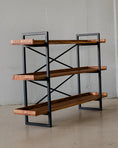 Load image into Gallery viewer, Labyrinth Bookshelf in Teak

