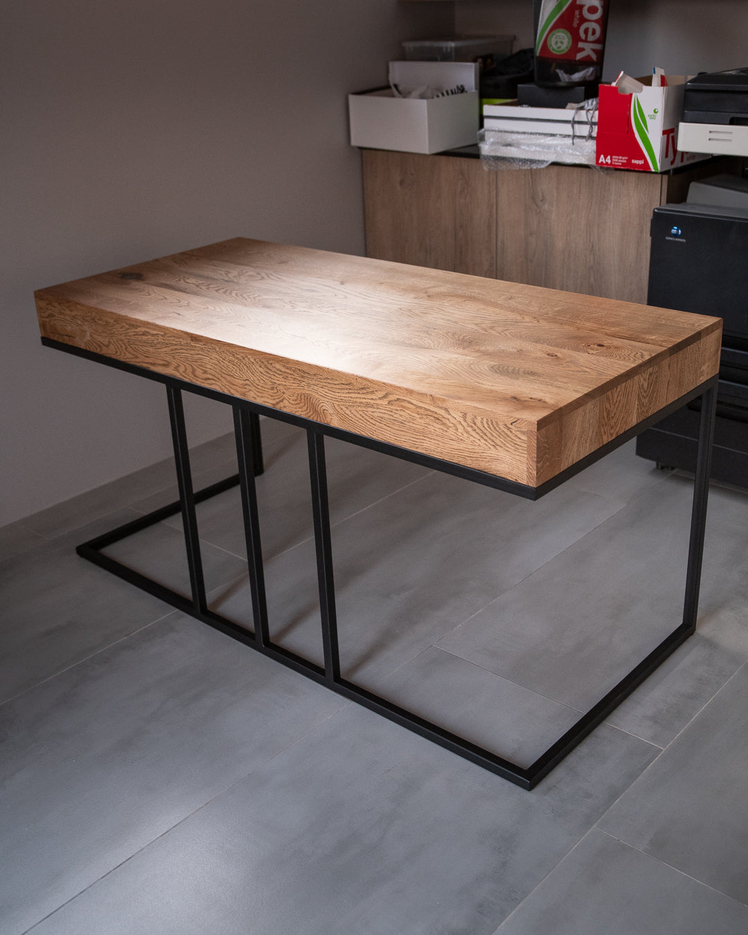 Bark & Steel Signature Desk