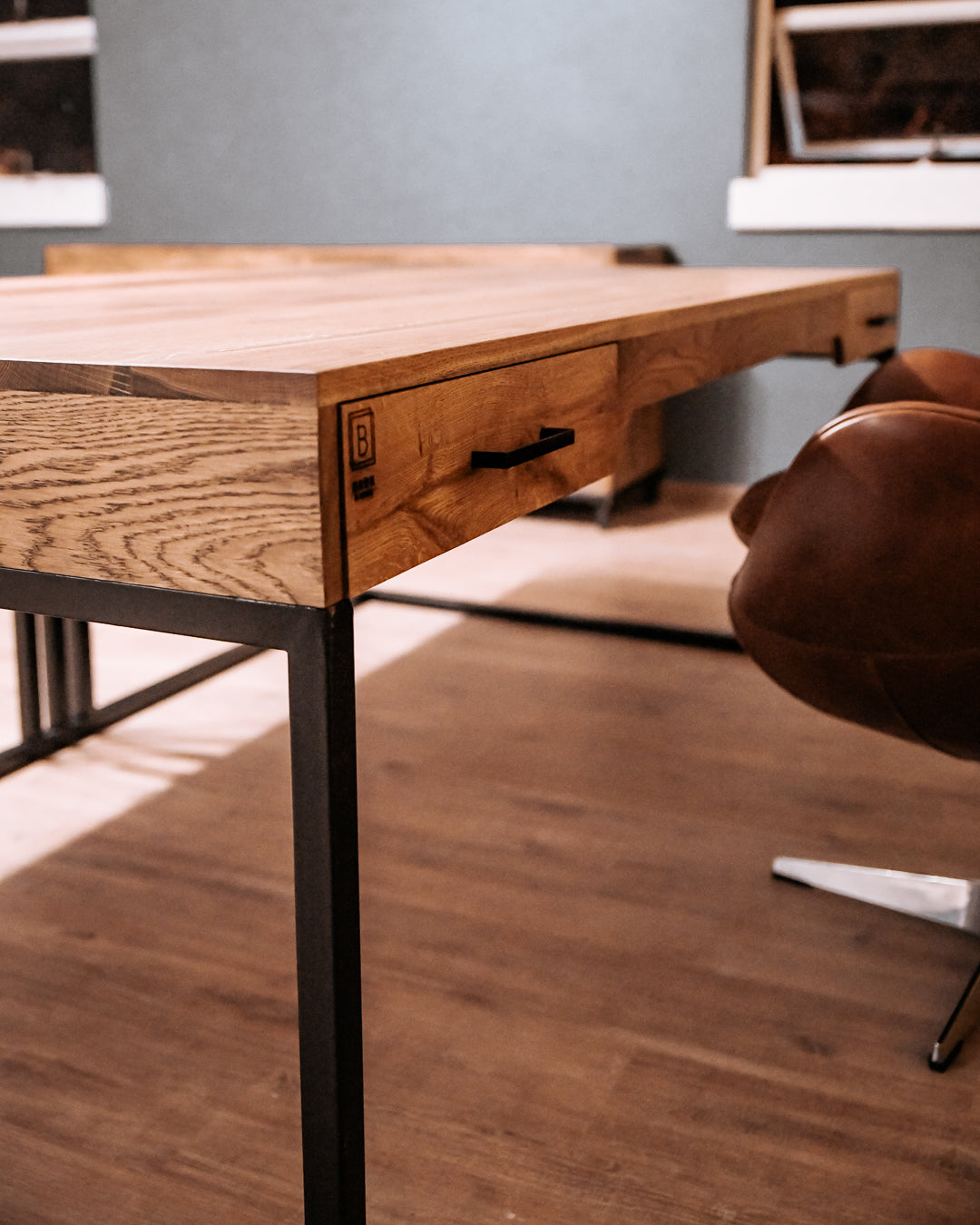 Bark & Steel Signature Desk