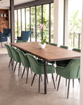 Load image into Gallery viewer, Jenni Dining Table in Solid 45mm Kiaat
